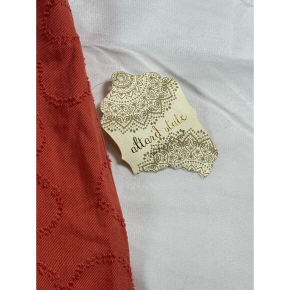 Atlar'd State orange cotton mini skirt NWT size M - Picture 3 of 7